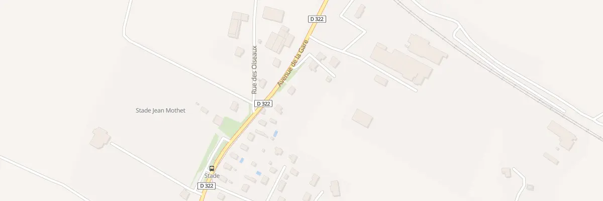 Plan du 32A Av de la Gare à Champvans