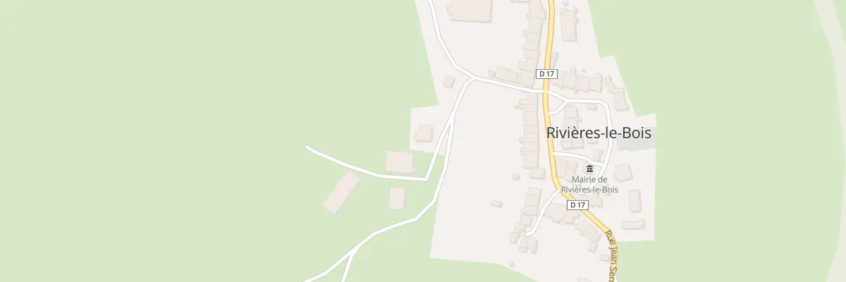Plan du 8 Rue des Amarons à Rivières-le-Bois