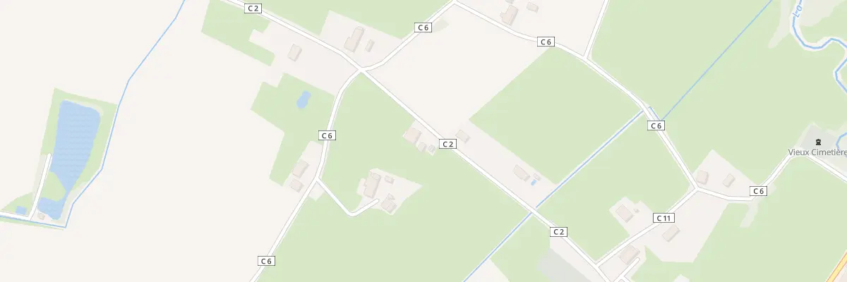 Plan du 11 Rue de l’Eglise à Beauvernois