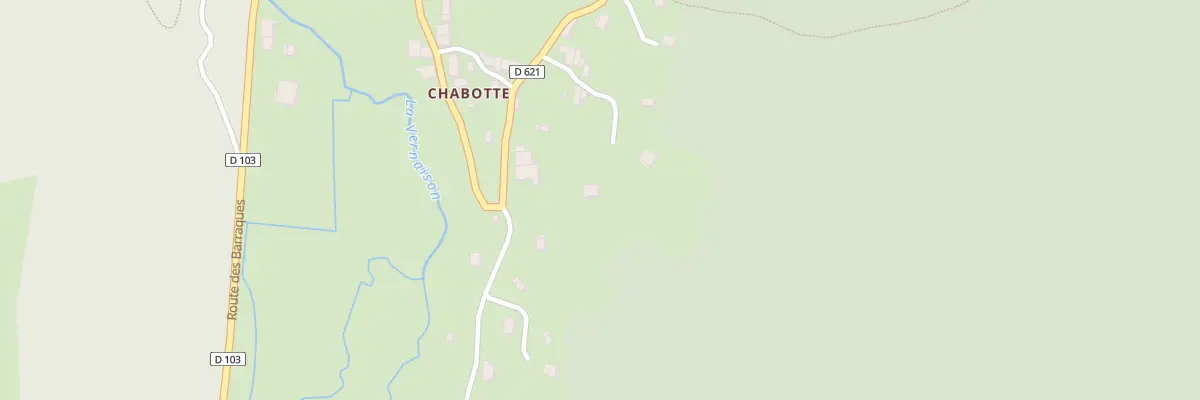 Plan du 160 Che de la Cîme à Saint-Agnan-en-Vercors