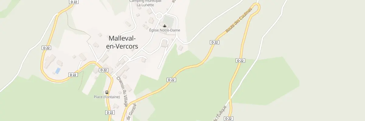 Plan du 274 Che de la Croix de Gene à Malleval-en-Vercors