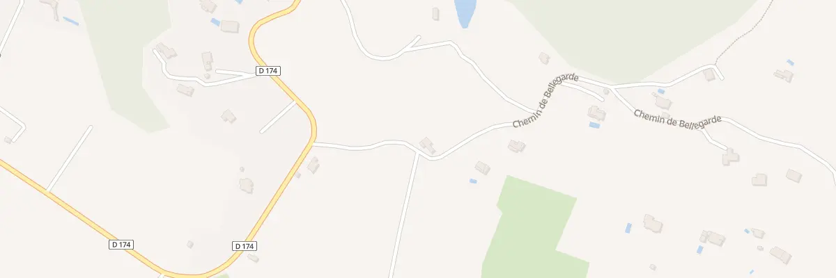 Plan du 199 Che de Bellegarde à Saignon