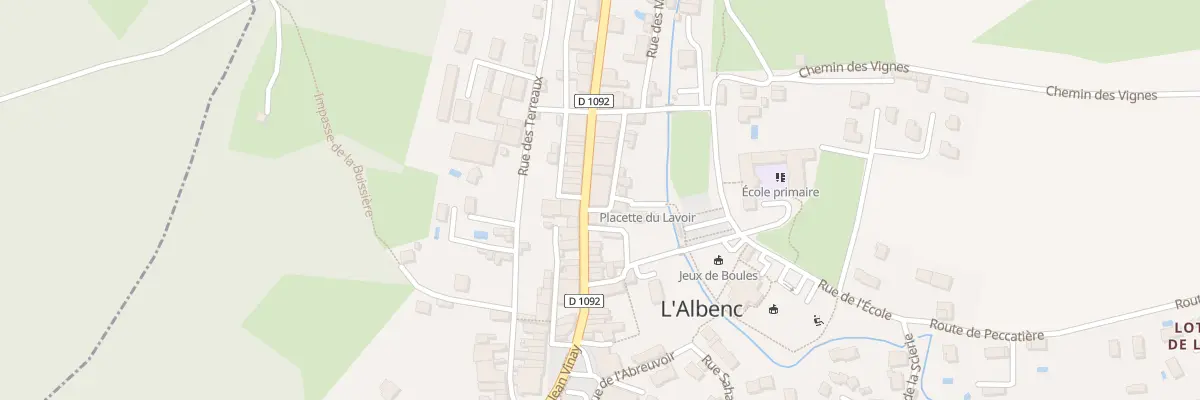 Plan du 27 Rue du Pressoir à L’Albenc