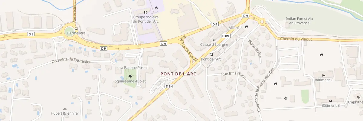 Plan du 25 Rue Pascal Fieschi à Aix-en-Provence