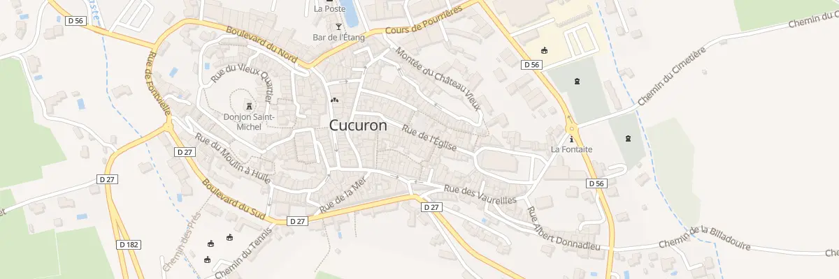 Plan du 6043Z Rue de l’Eglise à Cucuron