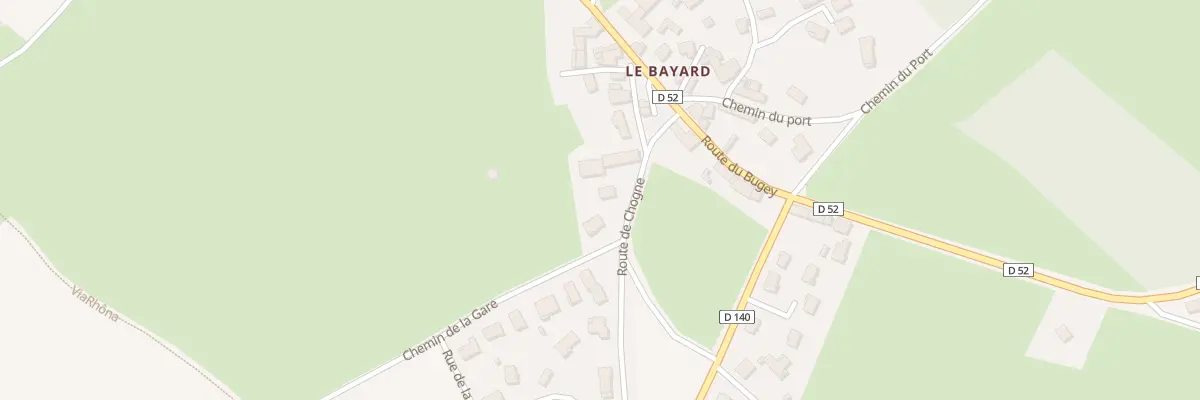 Plan du 5637 Che de la Gare à Bouvesse-Quirieu