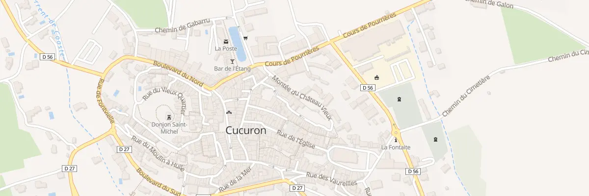 Plan du 12 Rue du Sus Pous à Cucuron