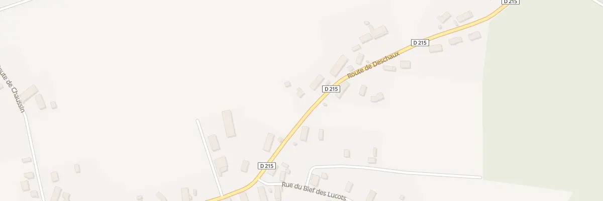 Plan du 3 Rte du Deschaux à Gatey