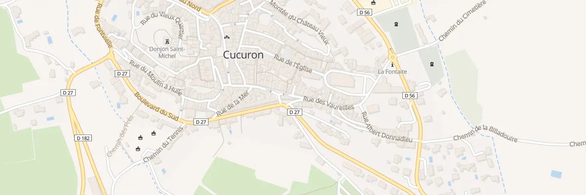 Plan du 32 Rue des Vaureilles à Cucuron