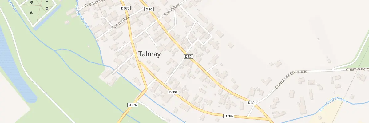 Plan du 25 Rue de la Gazette à Talmay