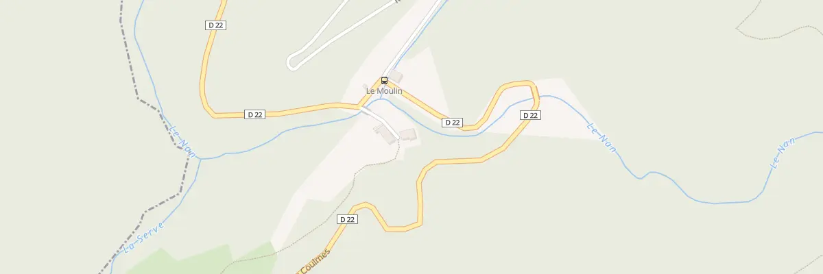 Plan du Moulin à Malleval-en-Vercors