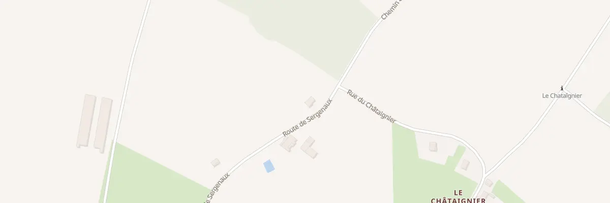 Plan du 19 Rte de Sergenaux à Rye