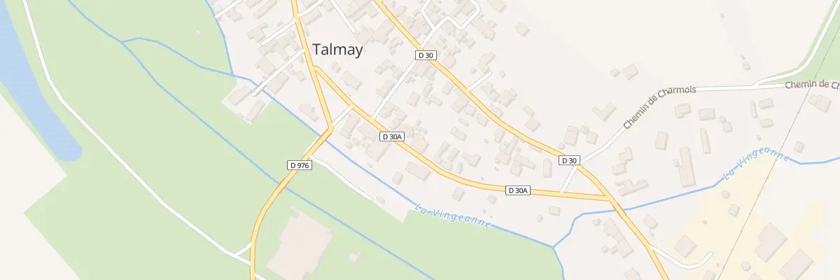 Plan du 13 Rue de la Gare à Talmay