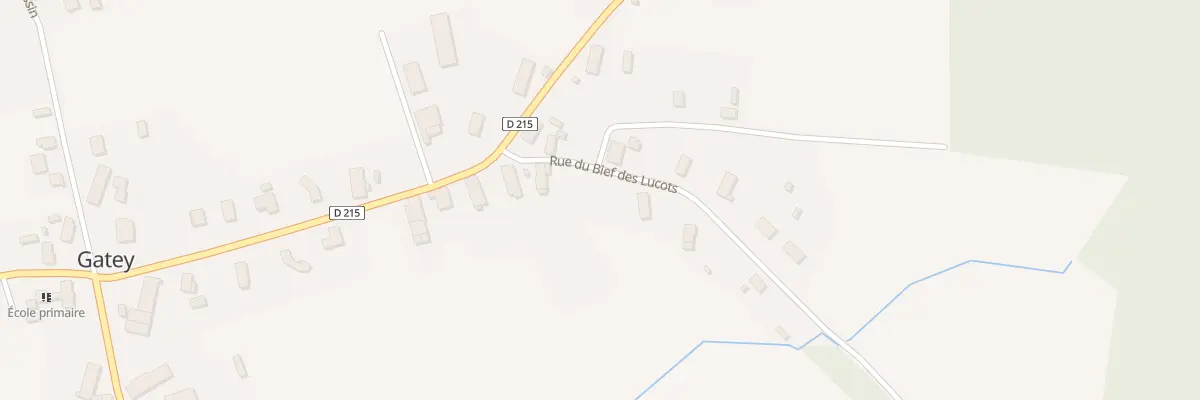 Plan du 4B Rue du Bief des Lucots à Gatey