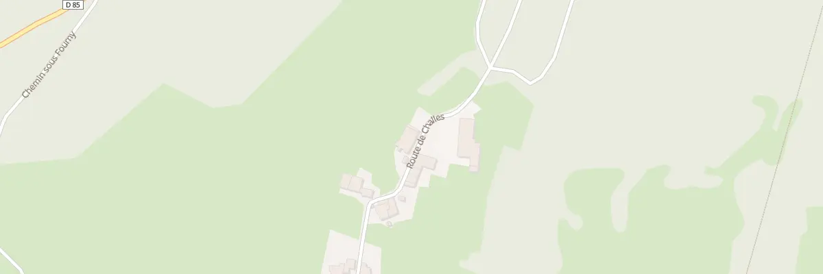 Plan du 233 Rte de Challes à Saint-Alban