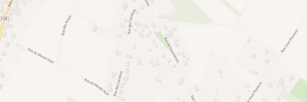 Plan du 42 Rue de Foucherans à Champvans