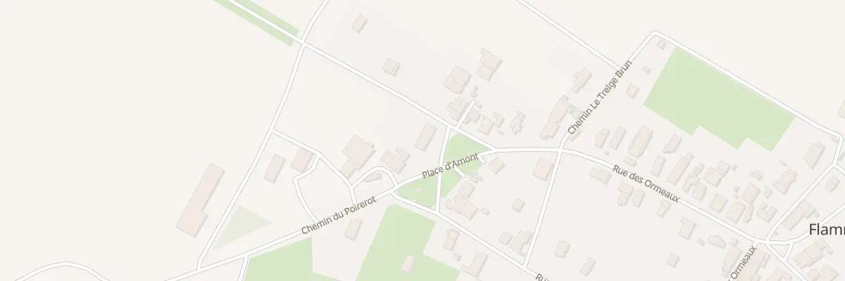 Plan du 8A Pl d’Amont à Flammerans