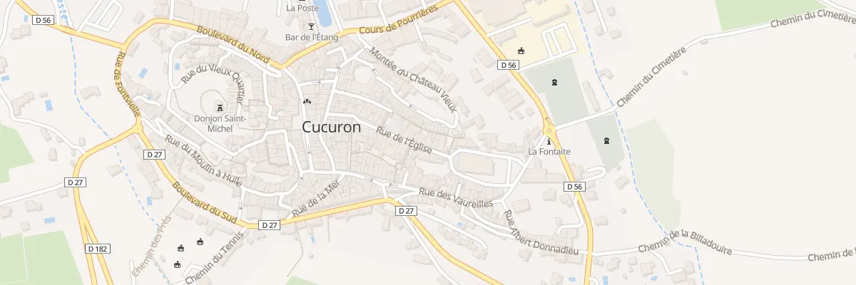 Plan du 5715 Rue de l’Eglise à Cucuron
