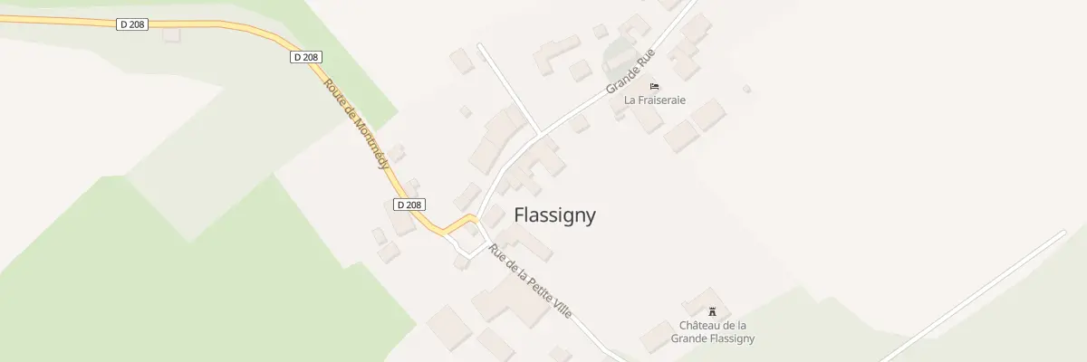 Plan du 6 Gr La Grande Rue à Flassigny