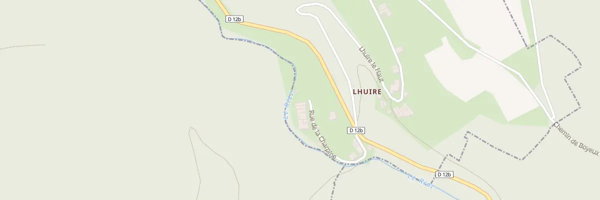 Plan du 255 Rue de la Charpine à Jujurieux