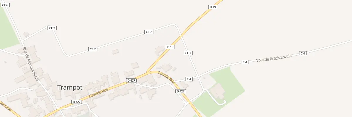 Plan du 4 Gr Grande Rue à Trampot