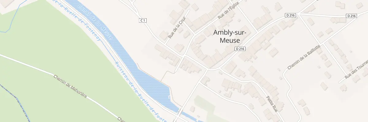 Plan du 7 Rue Neuve à Ambly-sur-Meuse