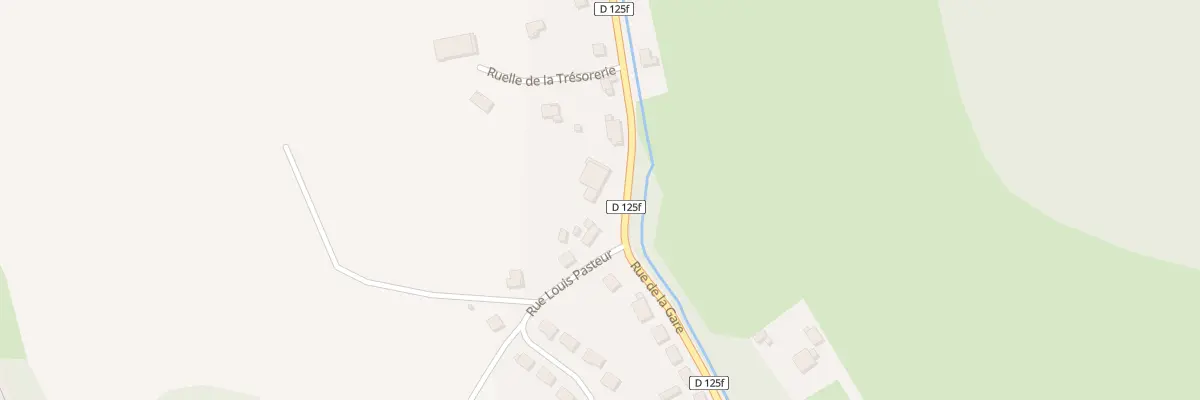 Plan du 40 Rue de la Gare à Culmont