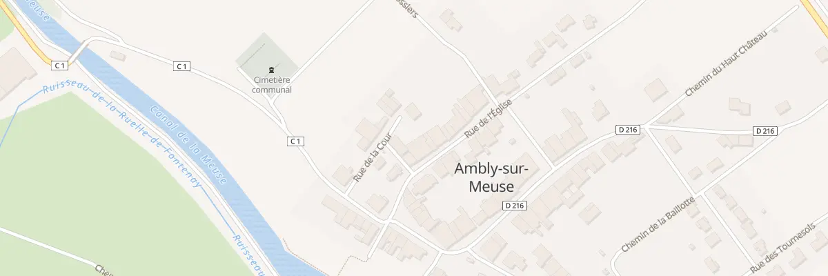 Plan du 20 Rue de l’Eglise à Ambly-sur-Meuse