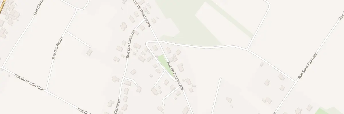 Plan du 25 Rue de Foucherans à Champvans
