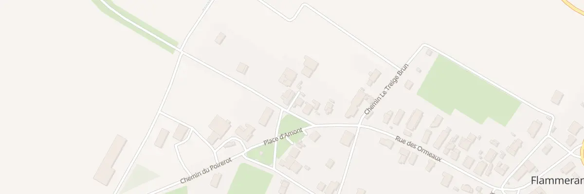 Plan du 6A Pl d’Amont à Flammerans