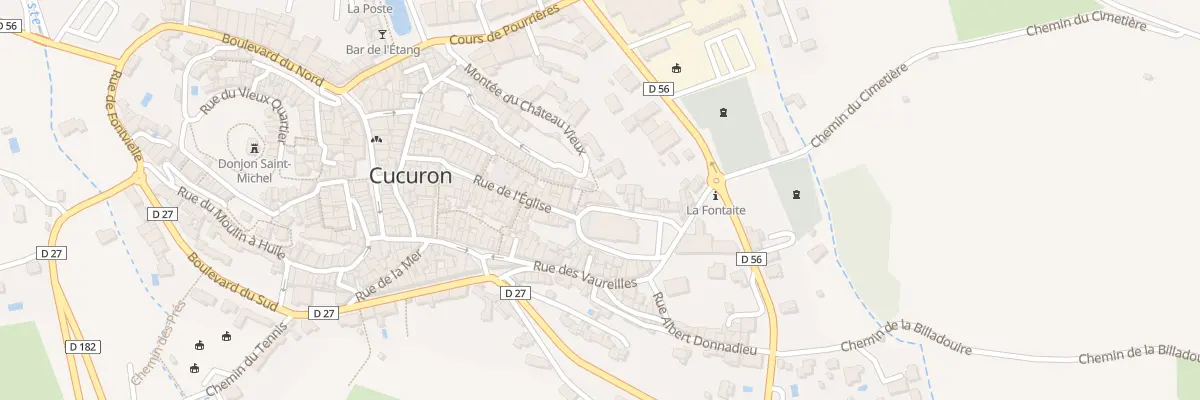Plan du 5341 Rue de l’Eglise à Cucuron