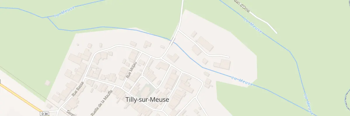 Plan du 5 Rue de la Place Brechamp à Tilly-sur-Meuse