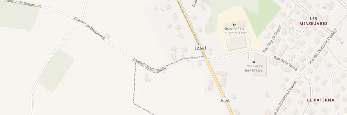 Plan du 18 Rue de Vallière à Nance