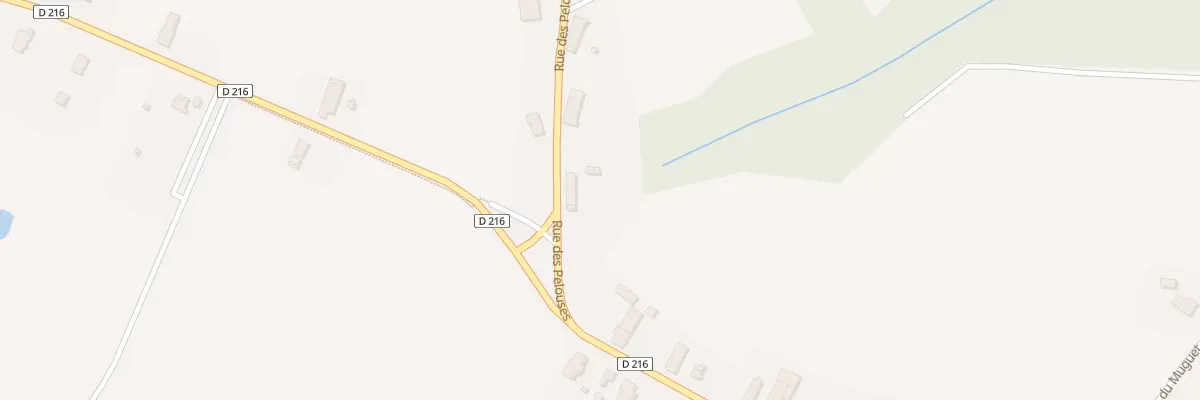 Plan du 2 Rue des Pelouses à Chaînée-des-Coupis