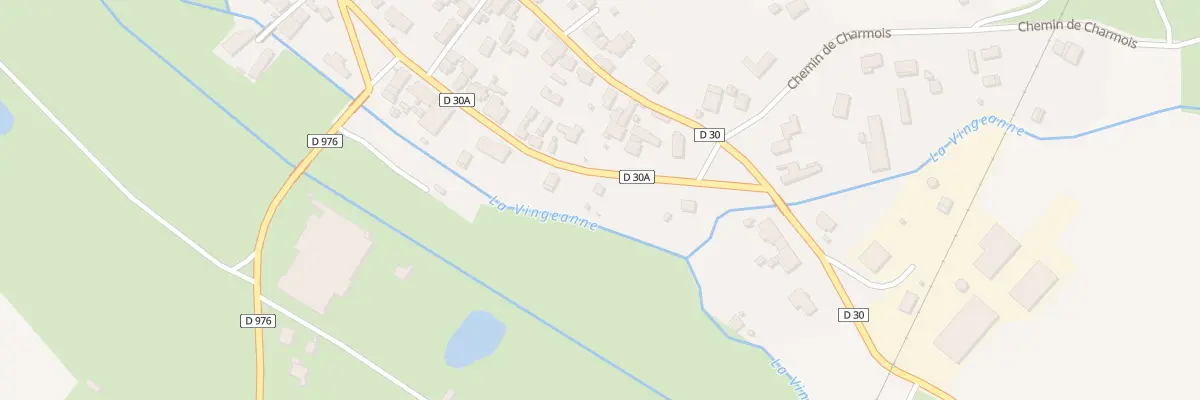 Plan du 28 Rue de la Gare à Talmay