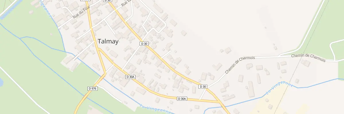 Plan du 2 Imp des Forges à Talmay