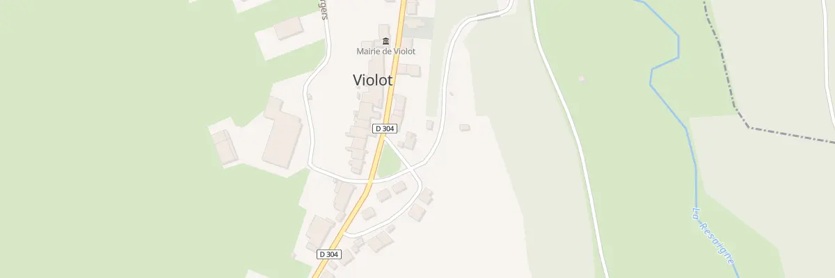 Plan du 35 Pl du Gue à Violot