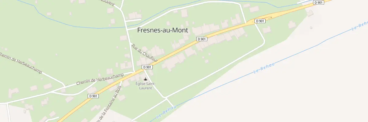 Plan du 22 Rue des Tassons à Fresnes-au-Mont