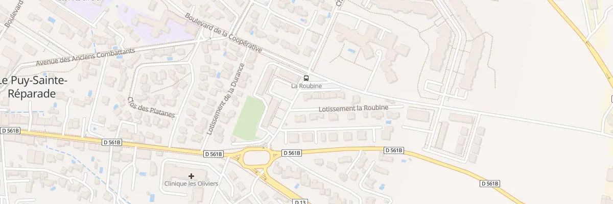 Plan du 5050 Bd de la Coopérative au Puy-Sainte-Réparade