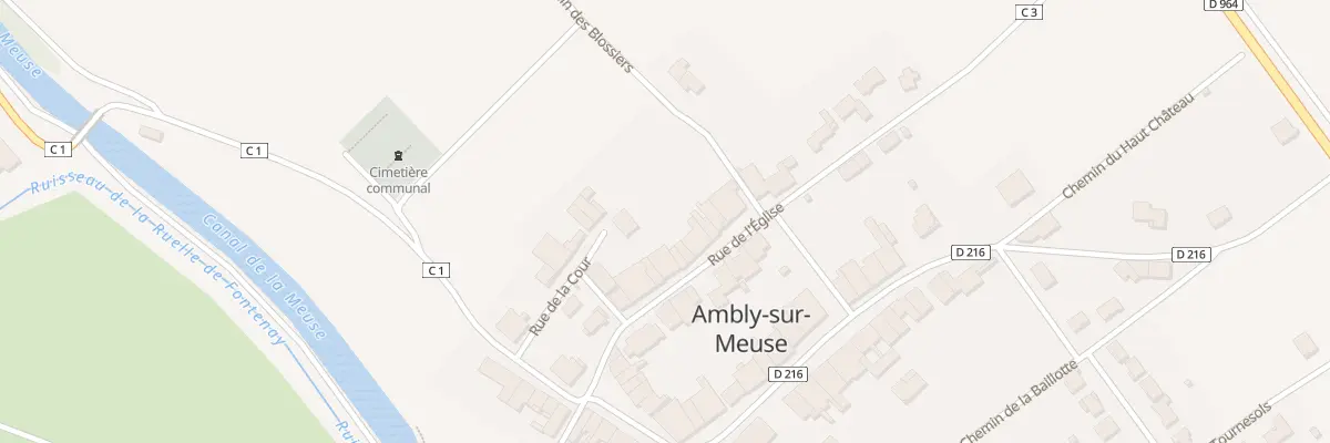 Plan du 12 Rue de l’Eglise à Ambly-sur-Meuse