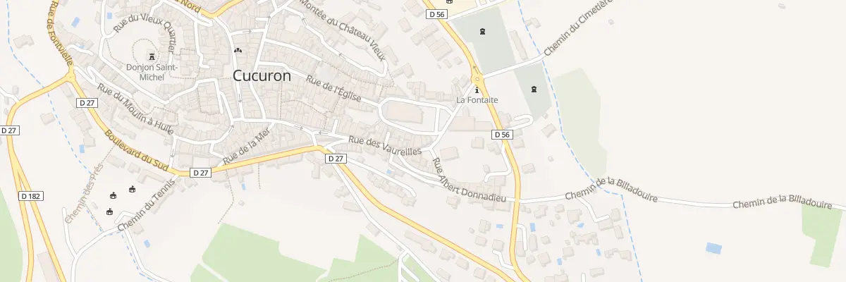 Plan du 5338 Les Vaureilles à Cucuron