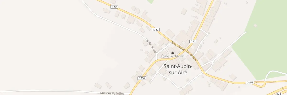 Plan du 5 Voie de Bar à Saint-Aubin-sur-Aire