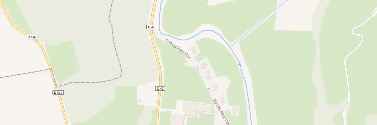 Plan du 17 Rue du Pont Vier à Nivigne et Suran