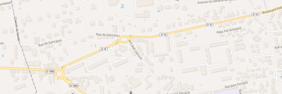 Plan du 44 Rue Jean Lescure à La Tour-du-Pin