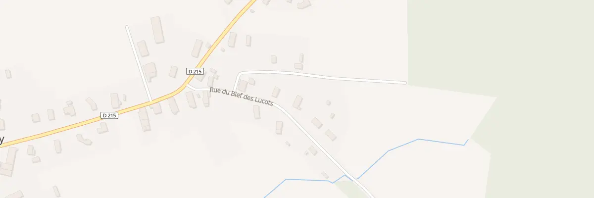 Plan du 7 Rue du Bief des Lucots à Gatey