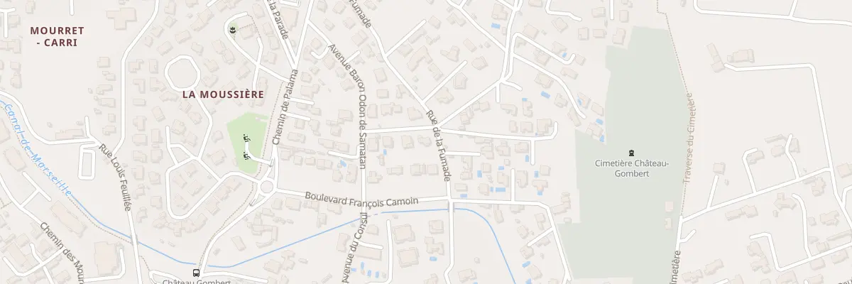 Plan du 26 Rue de la fumade à Marseille 13e Arrondissement