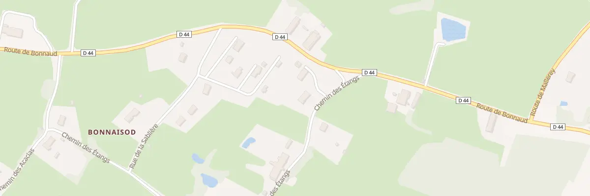 Plan du 4 Che des Etangs à Val-Sonnette
