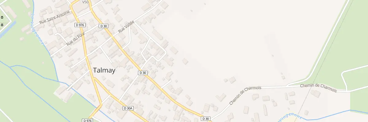 Plan du 9009 Rue de la Gazette à Talmay