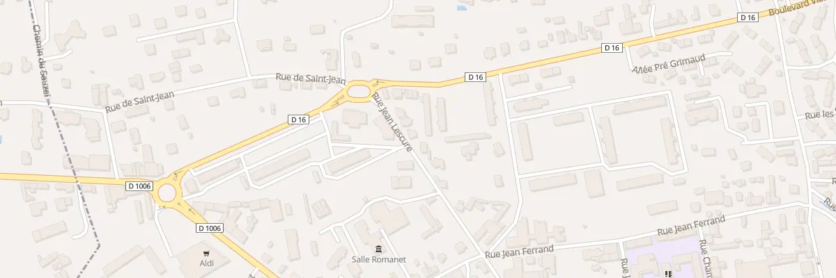 Plan du 40 Rue Jean Lescure à La Tour-du-Pin