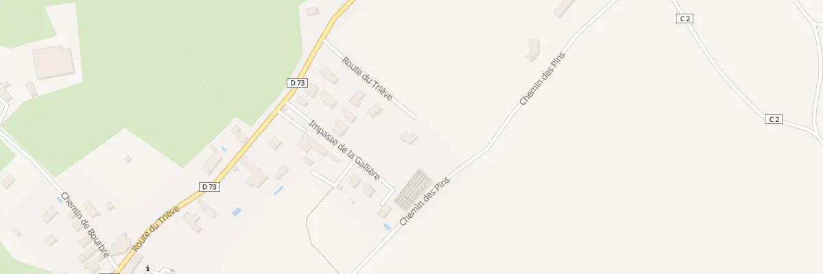 Plan du 804 Rte du Trieve à Burcin